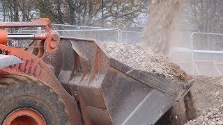 Hitachi Wheel Loader In Action