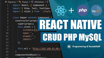 MUDAH! REACT NATIVE CRUD PHP MYSQL: Pendataan Pegawai di React Native dengan API melalui PHP MySQL