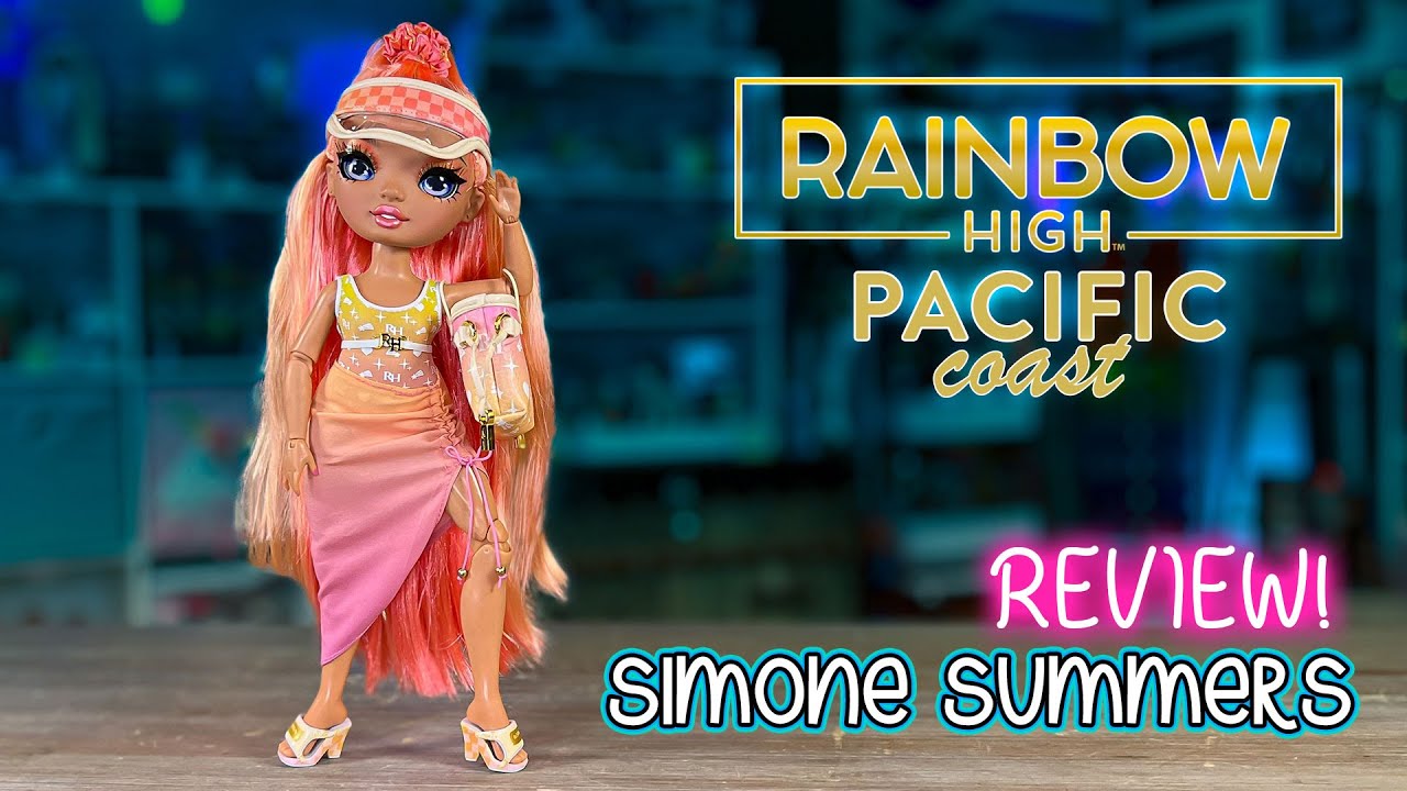 Rainbow High Pacific Coast: Simone Summers Doll Review! 