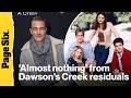 Why James Van Der Beek ‘saw almost nothing’ from ‘Dawson’s Creek’ residuals