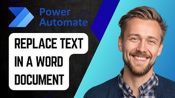 How to Replace Text in a Word Document in Power Automate | Step-by-Step Tutorial 2025