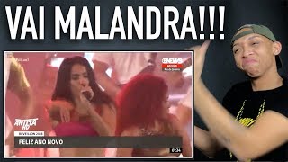 Anitta VAI MALANDRA Reveillon ao vivo em Copacabana | (REACTION)