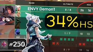 Demon1's 26-Kill Jett on Ascent — Match MVP with keznit