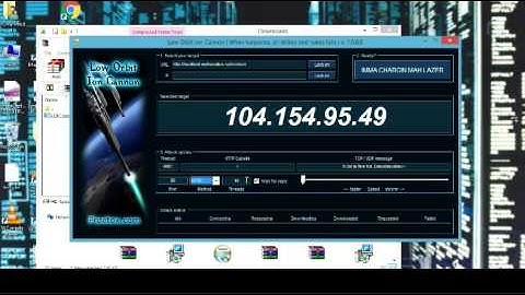 How to DDOS using LOIC