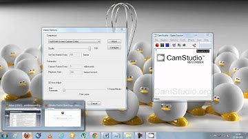 Record Quality Screencasts - Camstudio & TechSmith Screen Capture Codec