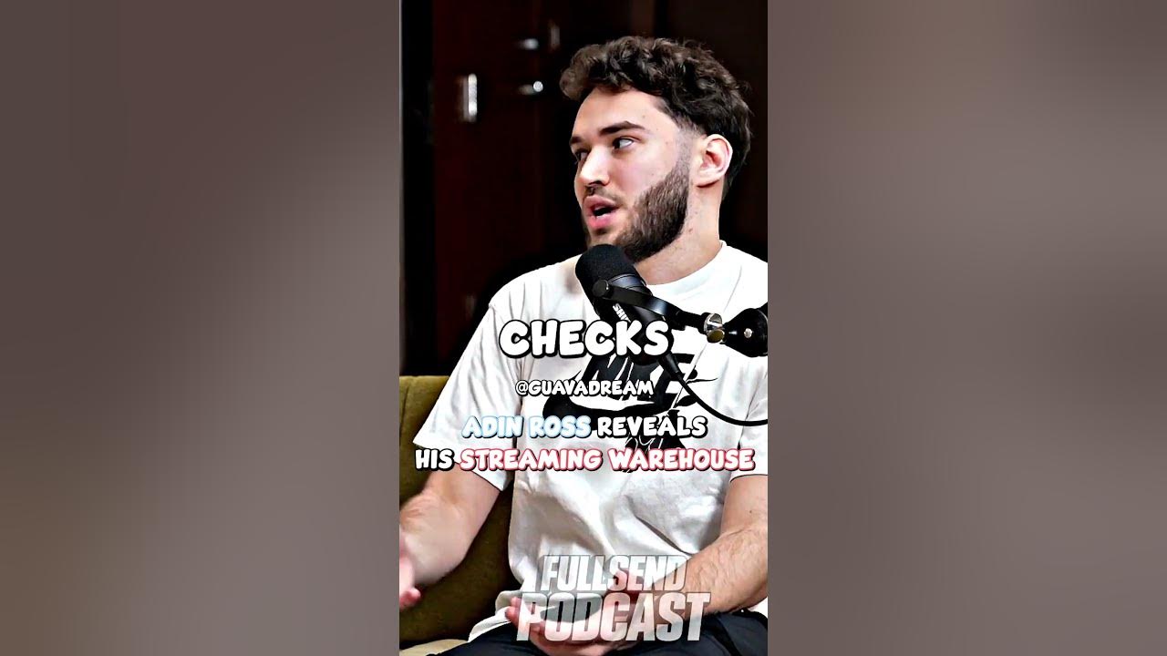 adin ross reveals his secret streaming warehouse pt 2 YouTube