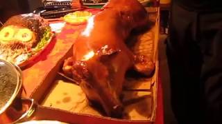 Crispy Lechon  Christmas lunch Dec.25,2017 - Nides * Lu