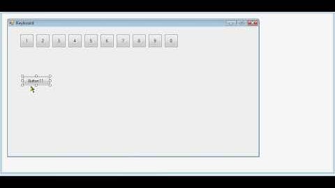 How to make an on-screen keyboard in visual basic!