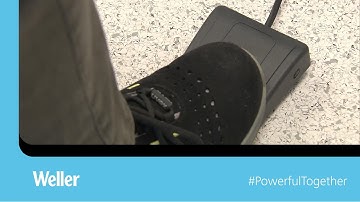Foot pedal use | WellerTools WXsmart