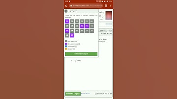 Instructions and guidelines for online exams (Mobile Guide)