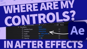 Can’t See Transform Values in After Effects Timeline? Here’s Why and How to Fix It