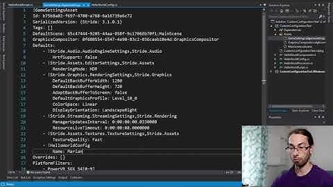 How to create custom configuration in Stride