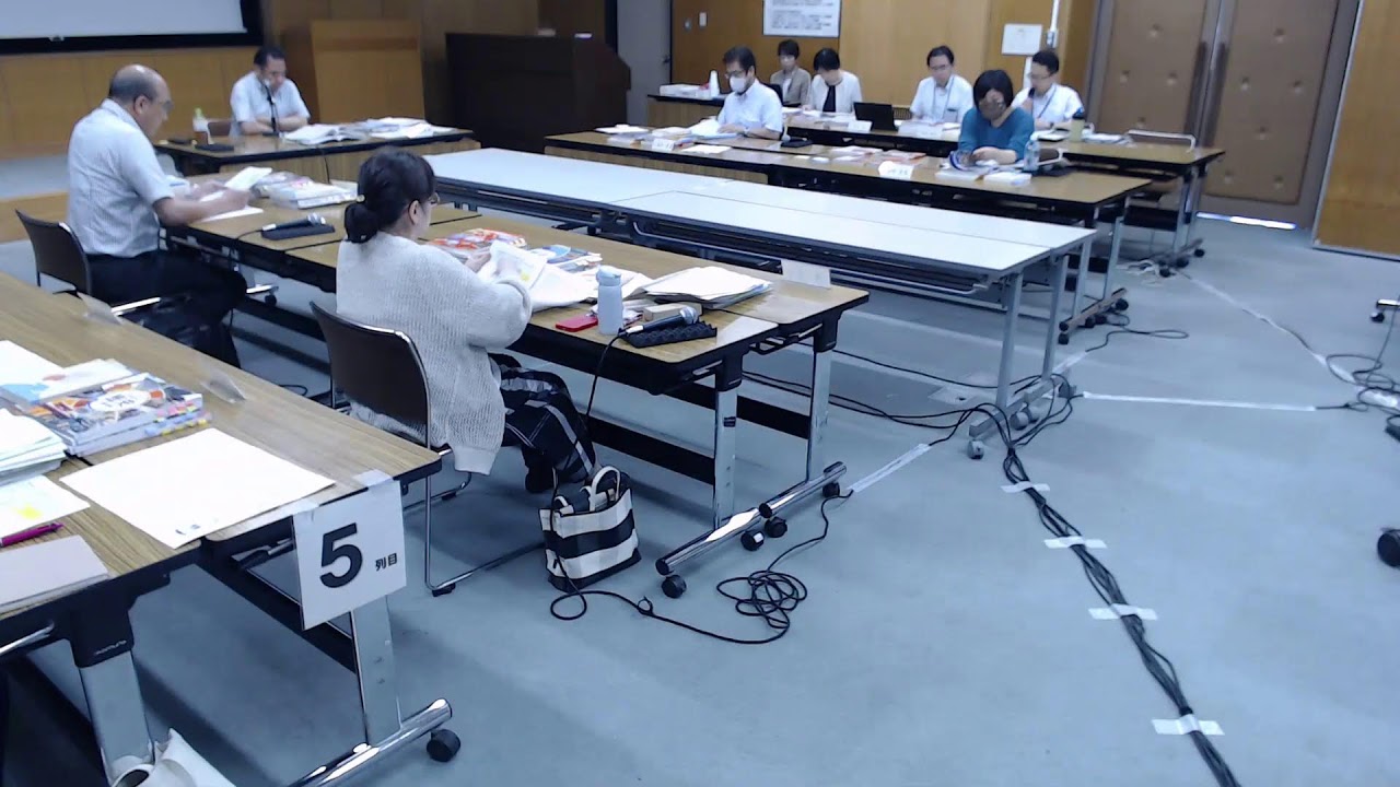令和6年度第8回臨時教育委員会会議 YouTube