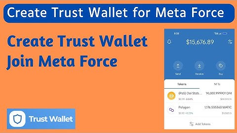 How to Create Trust Wallet | Join Meta Force | earn continue
