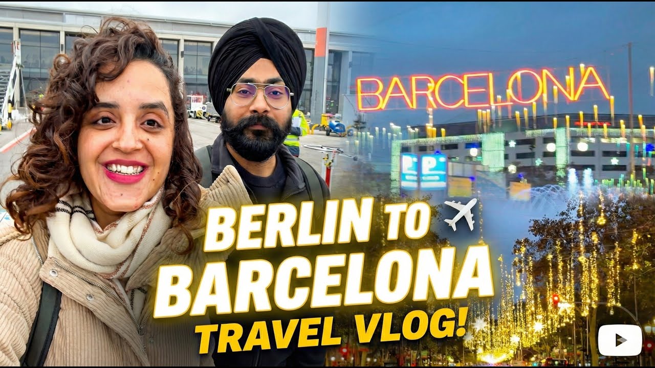ESCAPING Berlin for Christmas in Barcelona! 🇪🇸✨ (It’s MAGICAL)