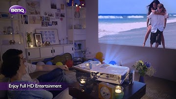 BenQ Living Rome Projector - Side Projection - As Simple as Home Appliances