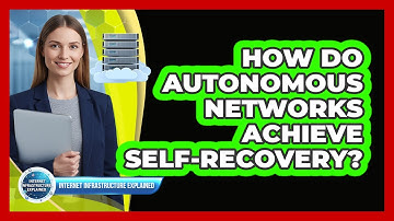 How Do Autonomous Networks Achieve Self-Recovery?