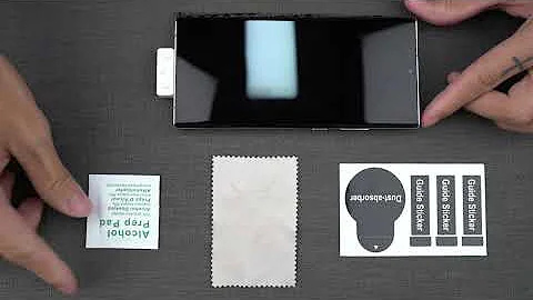 Samsung Galaxy S22 Ultra Screen Protector Installation Video