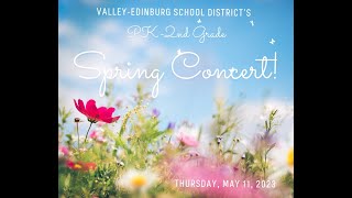 2023 PK-2nd Grade Spring Concert
