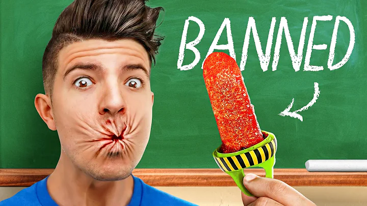 Eating 100 Years of BANNED School Lunches!