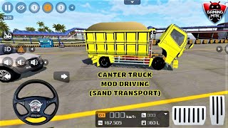 Bus Simulator Indonesia - CANTER TRUCK MOD DRIVING ~ DOWNLOAD MOD & LIVERY ~Android Gameplay HD #110 screenshot 2