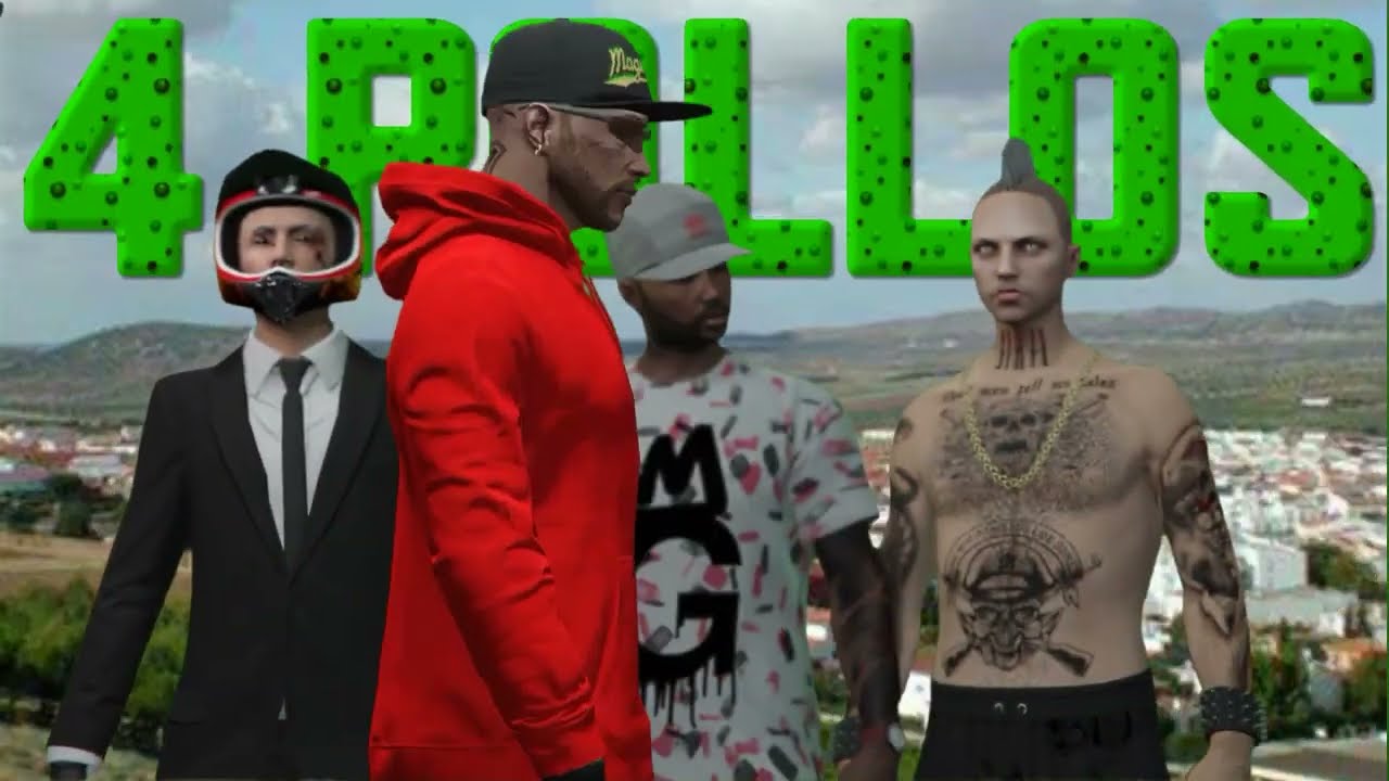4 Pollos en GTA Los Santos...De Maimona ( Extremadura )
