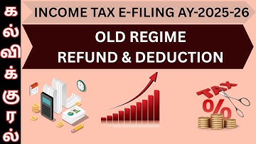 ITR- Filing AY 2025-26 |Complete Guide to File ITR | HRA, Home Loan & 80C/80D Deductions |old regime