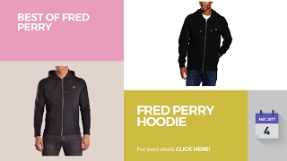 Fred Perry Hoodie Best Of Fred Perry