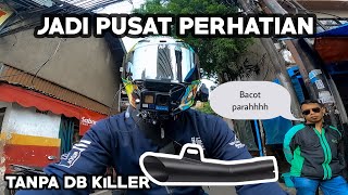 ZX25R TERBACOT. Experiment Pakai Knalpot Akrapovic GP Evolution Tanpa PEREDAM..