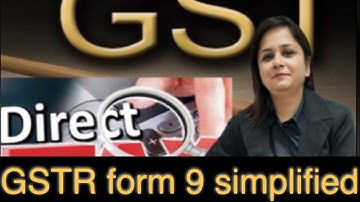 GSTR 9 Form simplified a new document for GSTR-2A data in Table 8A reconciliation|How to file GSTR 9