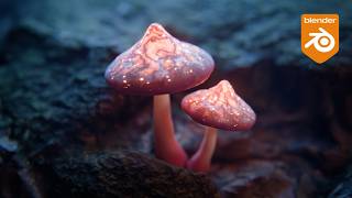 Blender Glowing Mushroom Tutorial