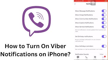 How to Turn On Viber Notifications on iPhone? Enable Viber Notifications iPhone