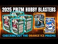 ORANGE ICE LOOKS GOOD! 2025 Prizm Football Hobby Blaster Box Review x4