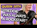 Brian May on Queen’s 50th Anniversary “Freddie…He Was Always A Rockstar!”