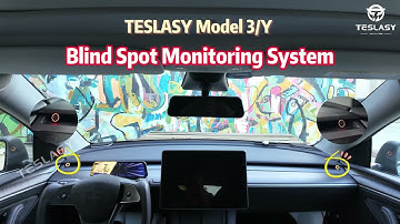 Blind Spot Monitoring System For Tesla Model 3/Y: Drive Safer! #tesla #modely