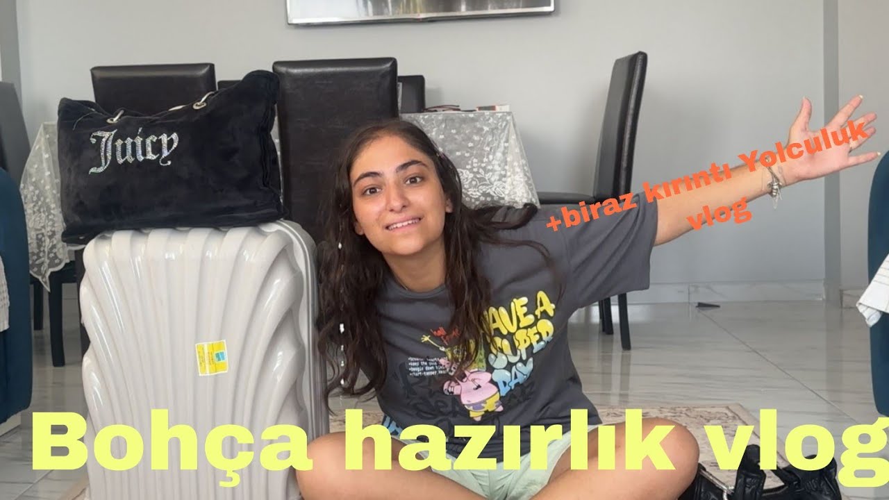 Valiz hazırlık ve otele yolculuk vlog
