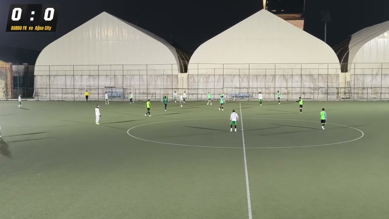 Yoldaşlıq görüşü Bərdə FK və AĞSU CITY ilk hissə 