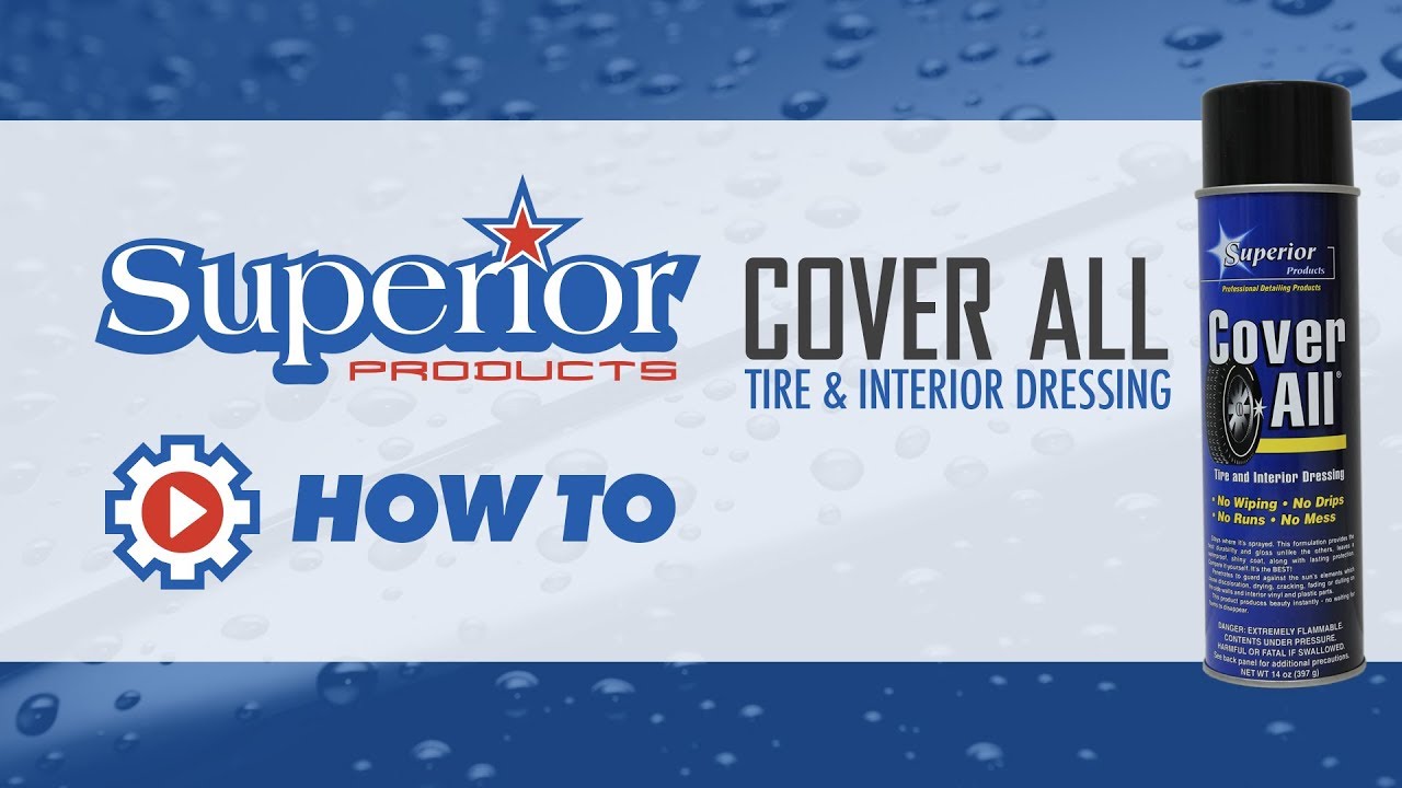 Cover All Aerosol Tire Dressing