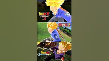 Shining Sword Attack | BT3 vs Raging Blast 2 vs Sparking Zero