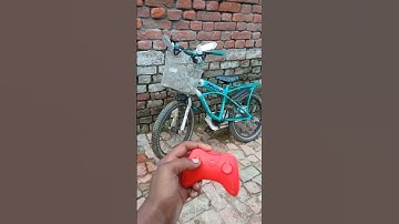 RC remote control cycle 🚲 unboxing and testing ￼