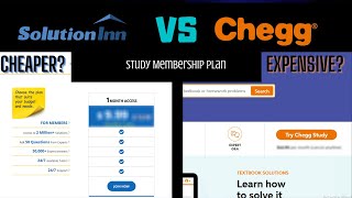Chegg Study Membership Vs SolutionInn Study Membership
