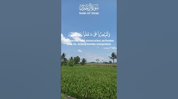 #quran SURAH ALI IMRAN سورة علي عمران
