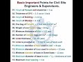Basic Knowledge of Civil Engineering #civilengineering #basicknowledge #construction