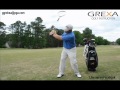 Racket  swing guide drill for proper lag and release  by grexa golf instruction