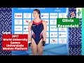 2017 olivia rosendahl  world university games universiade   women platform diving finals
