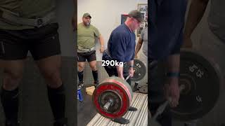 1000lb Deadlifter pulls 290kg at age 54 after kidney transplant #deadlifting #power #motivation