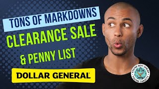 Dollar General Markdowns Clearance Penny List and More