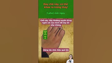 Day chỗ này, cơ thể khỏe ra trông thấy! #duocsilan #suckhoe #cotruyen #dongy