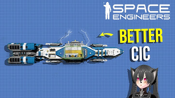 This Ship CIC Design Trick Gives Instant Benefits, Space Engineers