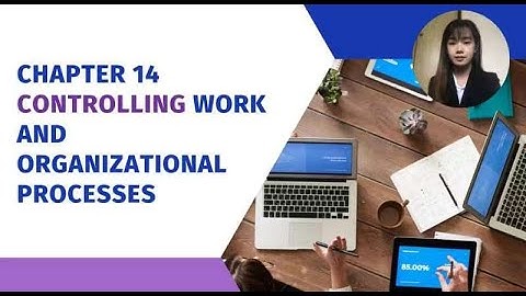 Chapter 14 Controlling Work and Organizational Processes
